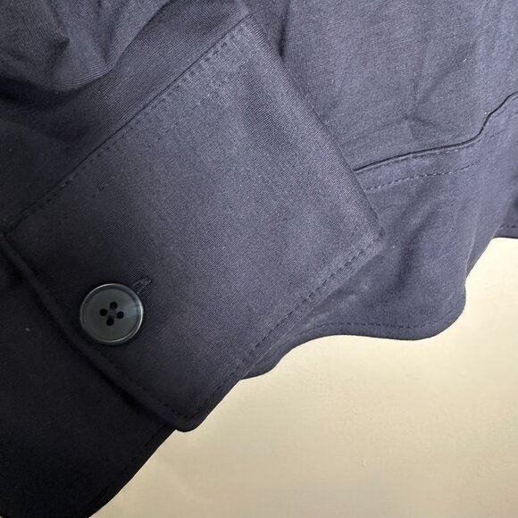 J. Jill Weaver Collection Double Face Jersey Knit Flap Pocket Jacket Size 2X - Picture 7 of 10